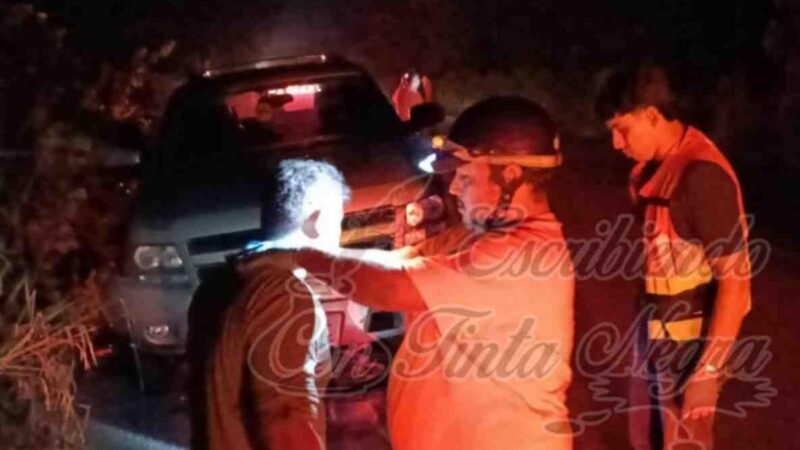 CARROZA EMBISTE A MOTOCICLISTA