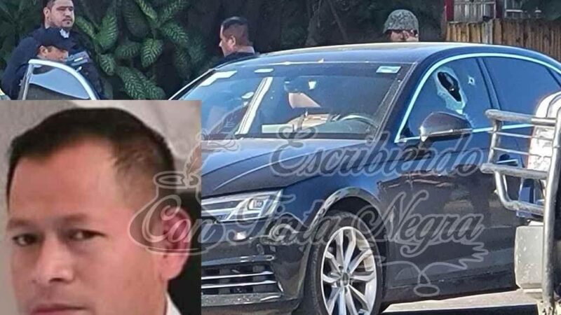 EJECUTAN A EXDIRECTOR DE TRÁNSITO