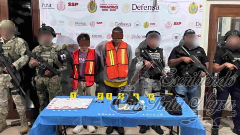 CATEO EN COLONIA PETROLERA DEJA DOS DETENIDOS