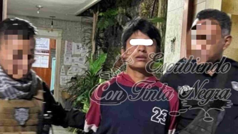 INTENTA ASESINAR A SU ESPOSA; LO CAPTURA POLICÍA MINISTERIAL DE HUATUSCO