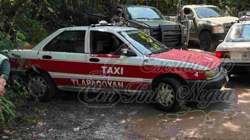 EJECUTAN A TAXISTA