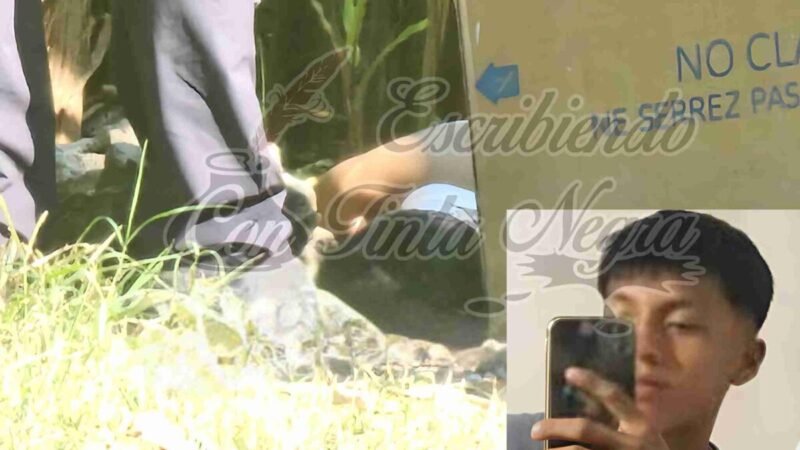 ASESINAN A JOVENCITO