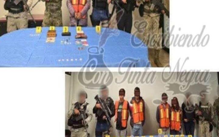 MEGA OPERATIVO EN IXTAC DEJA SEIS DETENIDOS