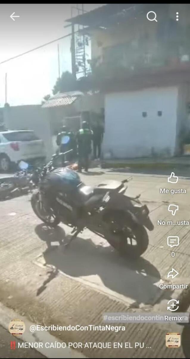 ‼️ MENOR PIERDE LA VIDA EN ATAQUE ‼️