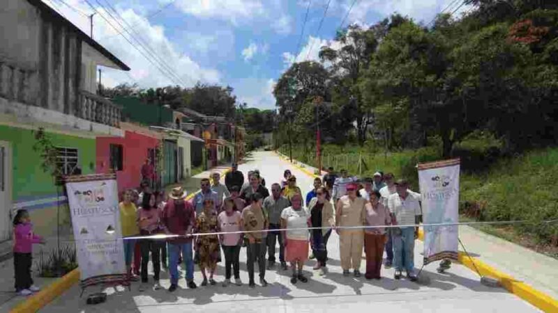 INAUGURA VENTURA DEMUNER REHABILITACIÓN DE AVENIDA 5