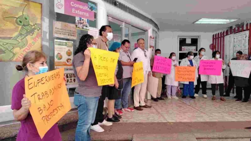 GOBIERNO DEJA SIN COMIDA A PERSONAL DE HOSPITAL DOCTOR LUIS F. NACHÓN