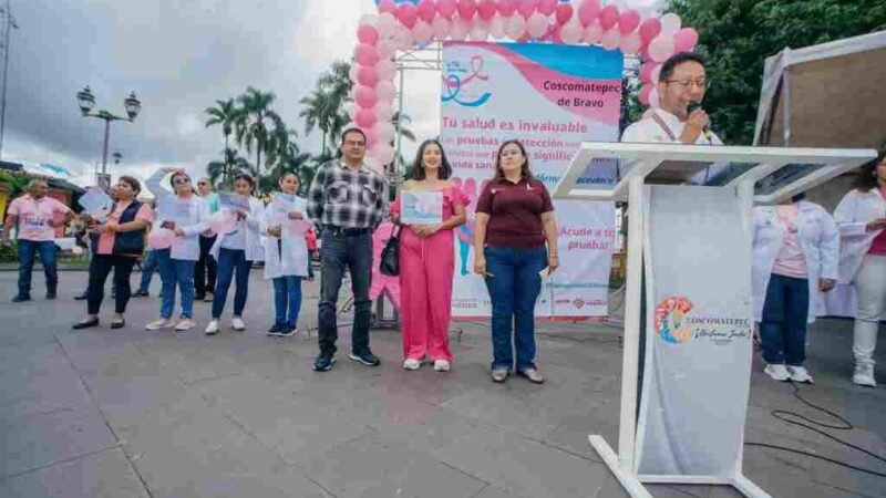 CELEBRAN JORNADA CONTRA EL CÁNCER DE MAMA
