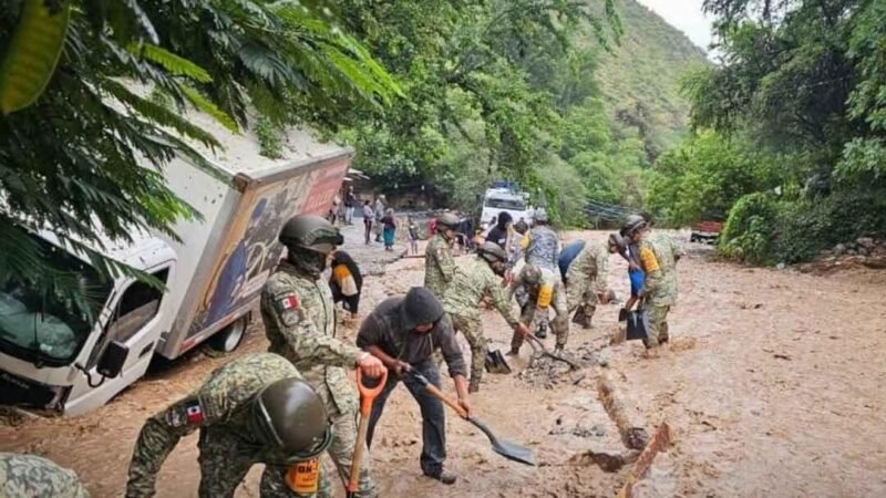 CONTINÚA BÚSQUEDA DE DESAPARECIDOS POR INUNDACIONES