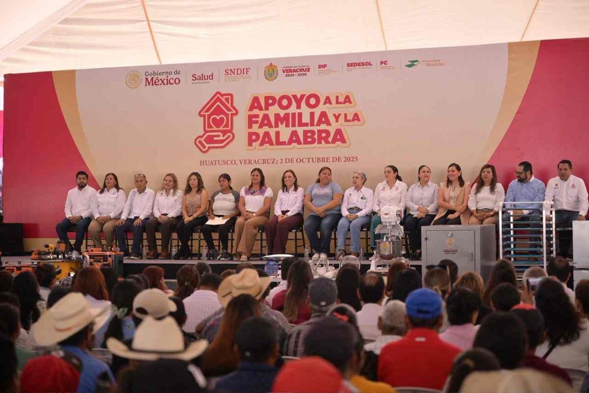 ENTREGA GOBERNADORA APOYOS A MUNICIPIOS DE LA ZONA DE HUATUSCO
