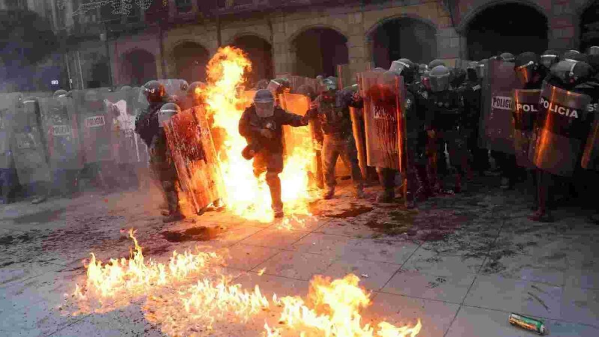 DAÑOS POR MARCHA DEL 2 DE OCTUBRE ASCIENDEN A MÁS DE 4 MILLONES