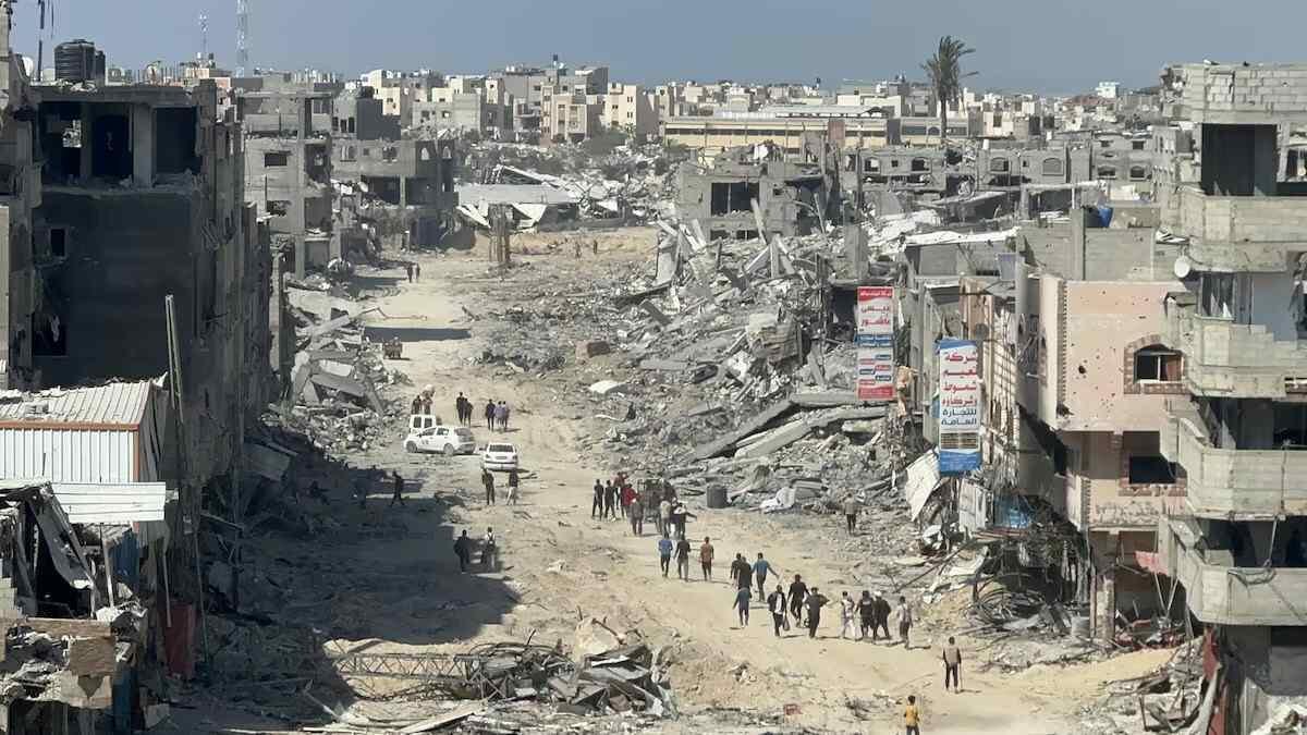 ISRAEL Y HAMAS FIRMAN LA PRIMERA FASE DEL ACUERDO DE PAZ