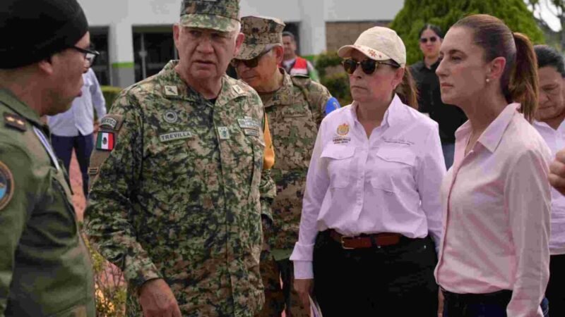 GARANTIZA GOBERNADORA ATENCIÓN A AFECTADOS POR LLUVIAS