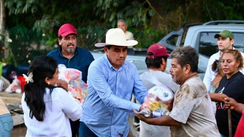 EN ÁLAMO, CONTINÚA CONGRESO CON LA ENTREGA DE AYUDA PARA DAMNIFICADOS
