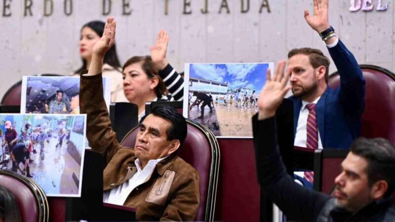 APRUEBA CONGRESO NUEVAS ACCIONES ANTE DESASTRES NATURALES