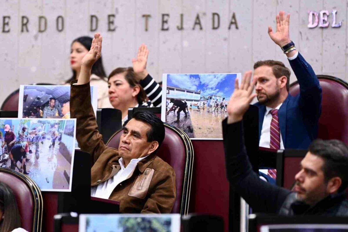 APRUEBA CONGRESO NUEVAS ACCIONES ANTE DESASTRES NATURALES