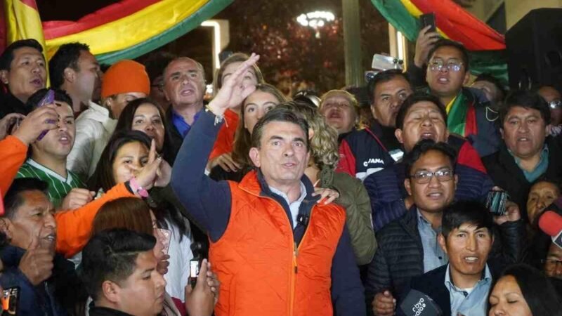 BOLIVIA ELIGE A RODRIGO PAZ COMO PRESIDENTE