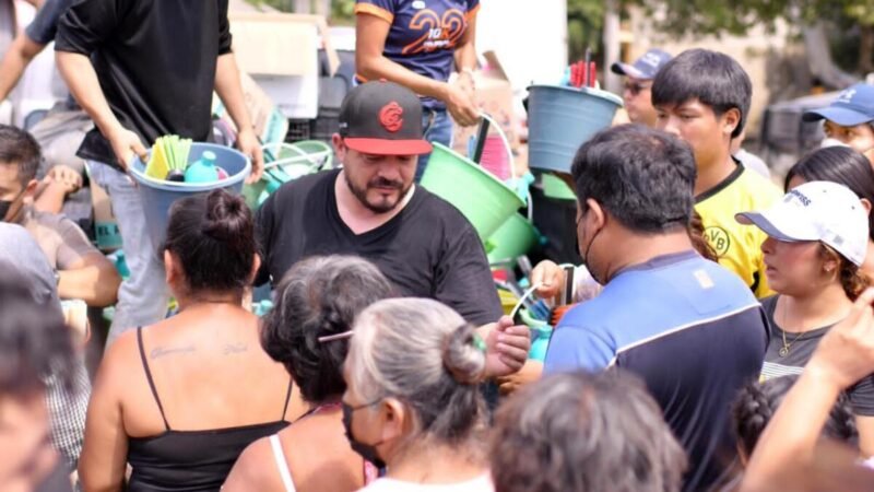 ZENYAZEN ESCOBAR AGRADECE SOLIDARIDAD CON DAMNIFICADOS