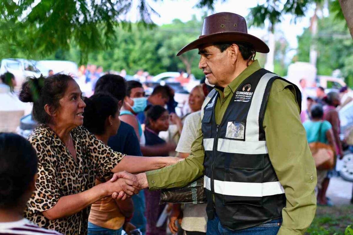 INTENSIFICA CONGRESO ENTREGA DE APOYOS A DAMNIFICADOS EN EL NORTE DEL ESTADO