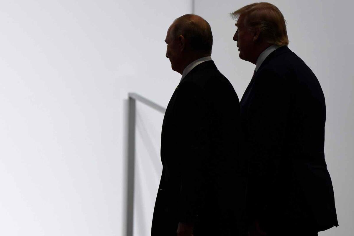 CUMBRE TRUMP-PUTIN NO SE CELEBRARÁ EN “UN FUTURO INMEDIATO”