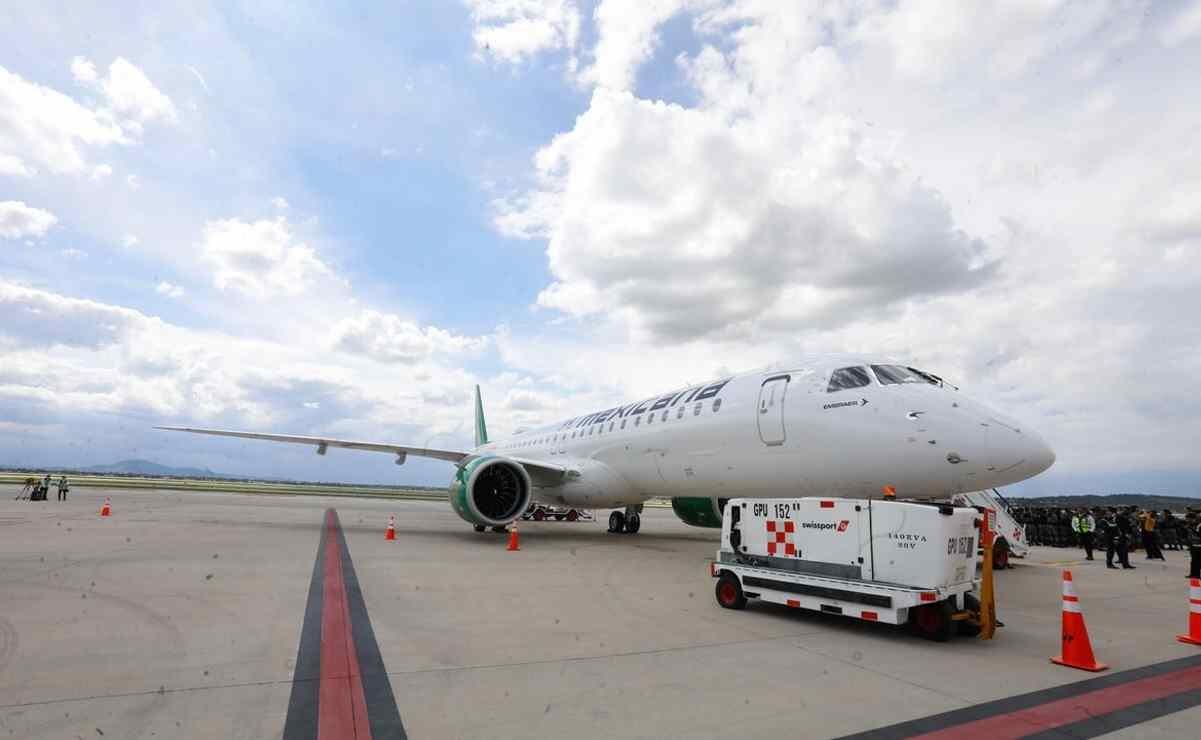 SHEINBAUM RECHAZA CANCELACIÓN DE VUELOS DEL AIFA HACIA EU