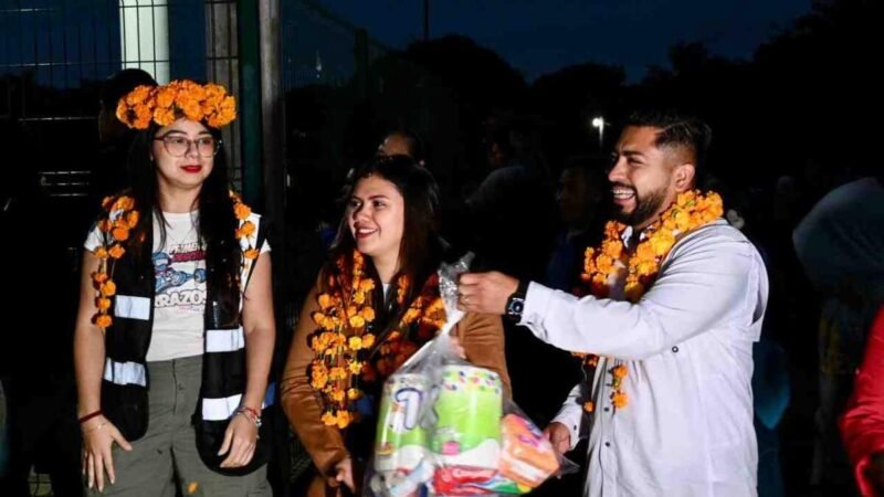 LLEVAN APOYOS A CHICONTEPEC Y BENITO JUÁREZ