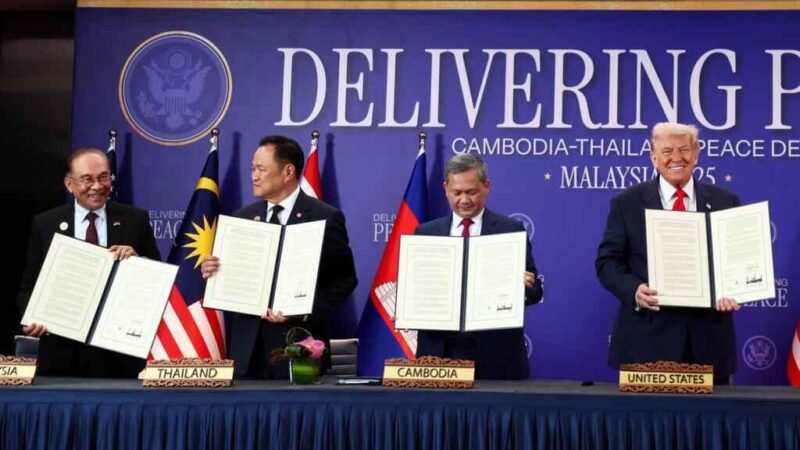 EU FIRMA ACUERDOS BILATERALES Y COMERCIALES CON TAILANDIA, CAMBOYA Y MALASIA