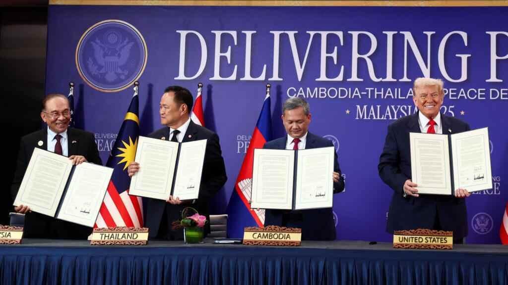 EU FIRMA ACUERDOS BILATERALES Y COMERCIALES CON TAILANDIA, CAMBOYA Y MALASIA