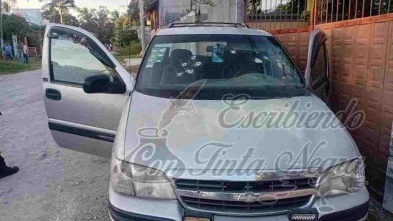 EJECUTAN A AGENTE MUNICIPAL