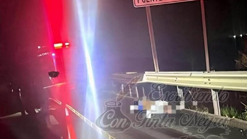 DEJAN EJECUTADO A UN COSTADO DE LA CARRETERA