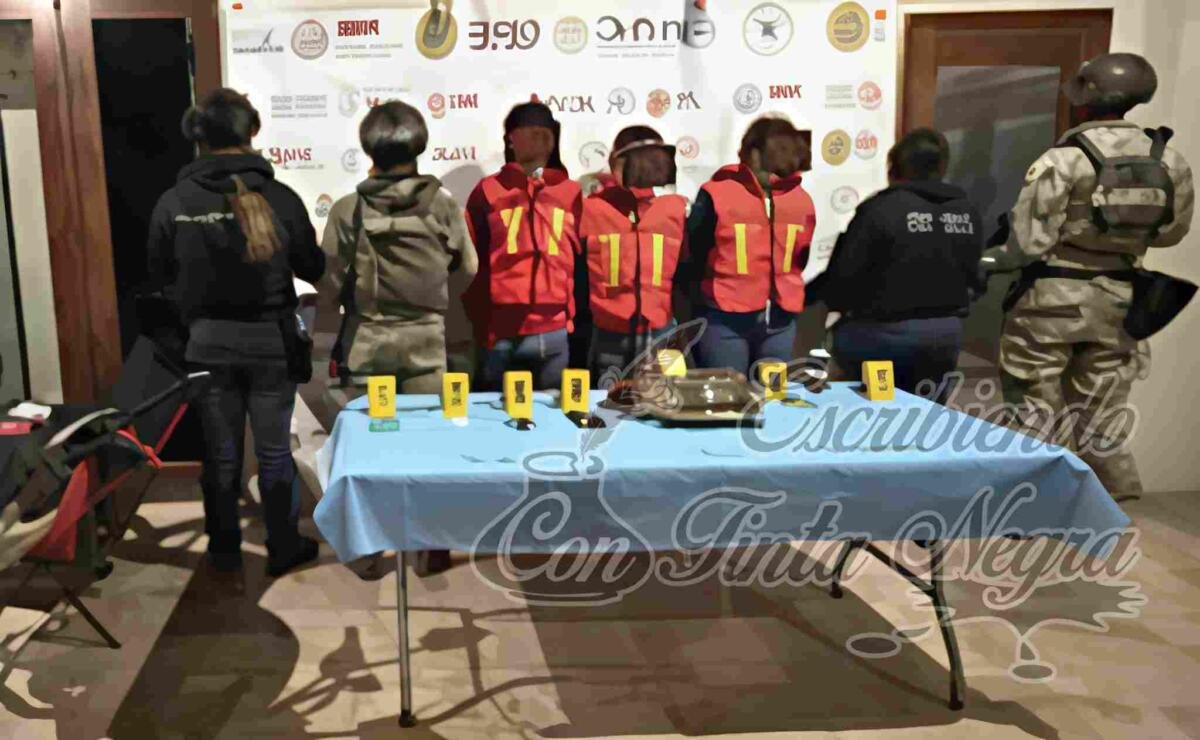 DETIENEN A CUATRO EN CAMARÓN DE TEJEDA