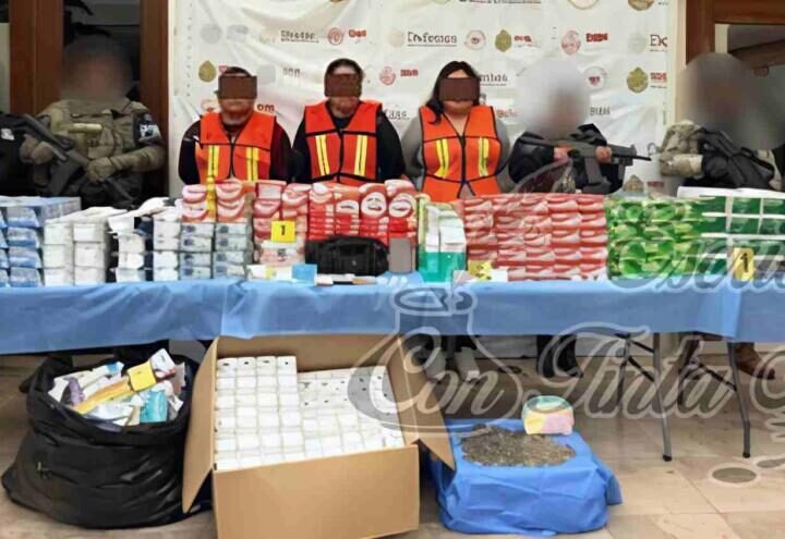 DOS MUJERES Y UN HOMBRE, LOS DETENIDOS CON MEDICAMENTOS FALSOS