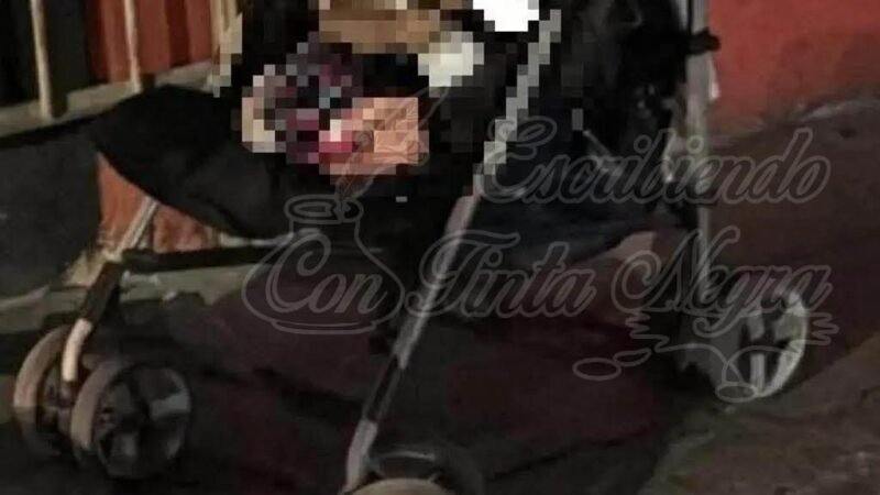 DEJAN ABANDONADA A BEBÉ AFUERA DE UNA CANTINA