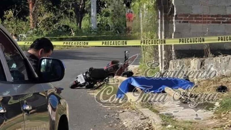 DERRAPAN EBRIOS MOTOCICLISTAS; UNO MURIÓ
