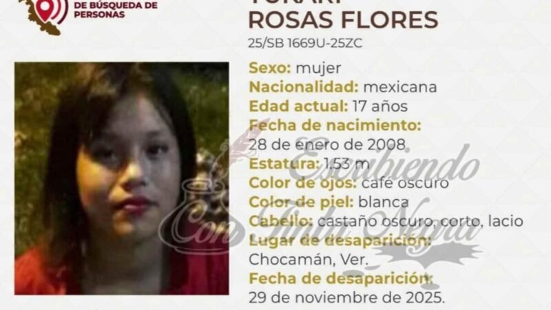 DESAPARECE MENOR EMBARAZADA