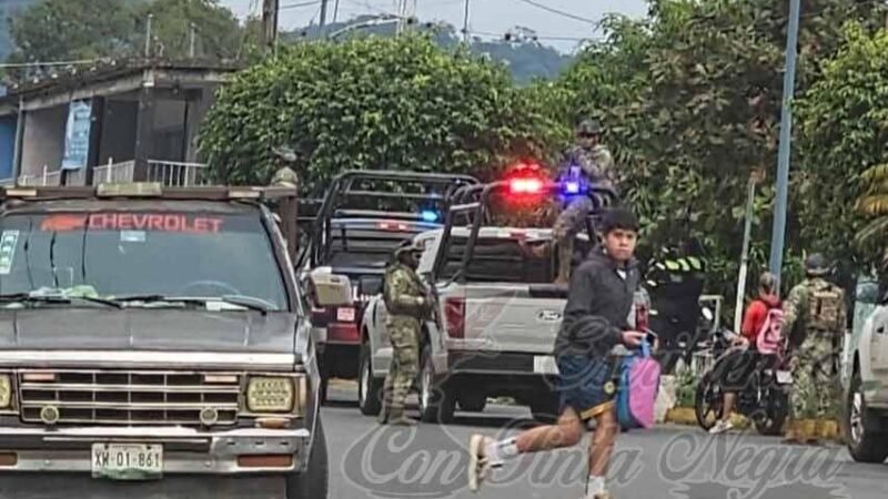 DESPLIEGAN OPERATIVO EN ATOYAC