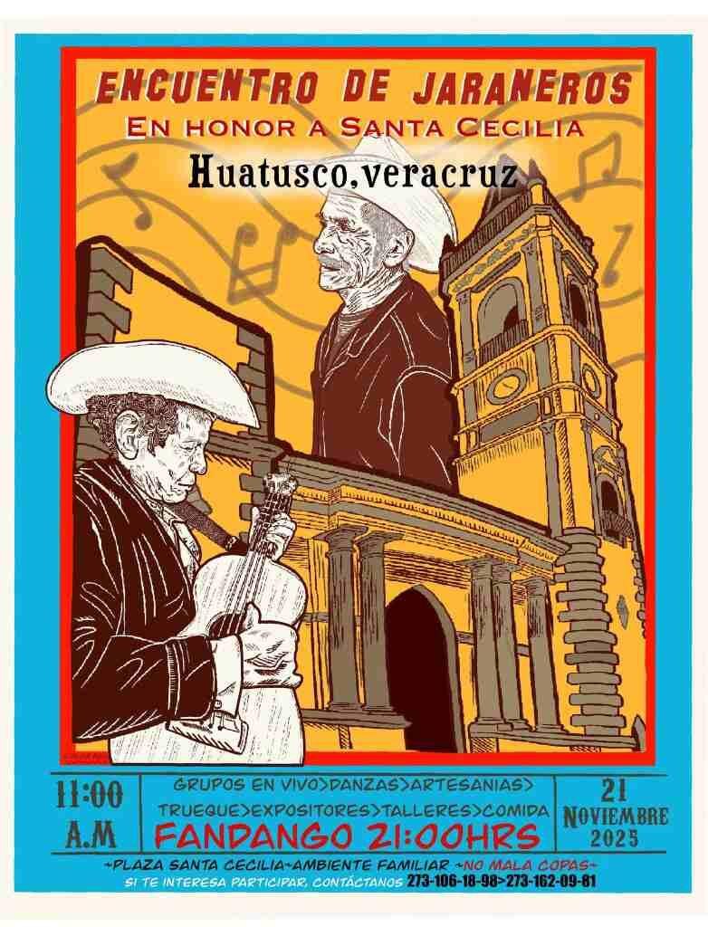 HABRÁ FESTIVAL DE FANDANGO EN HONOR A SANTA CECILIA