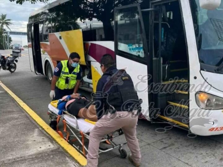 DA A LUZ A BORDO DE AUTOBÚS AU