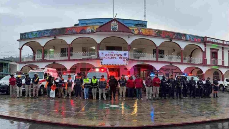 PONEN EN MARCHA OPERATIVO GUADALUPE-REYES