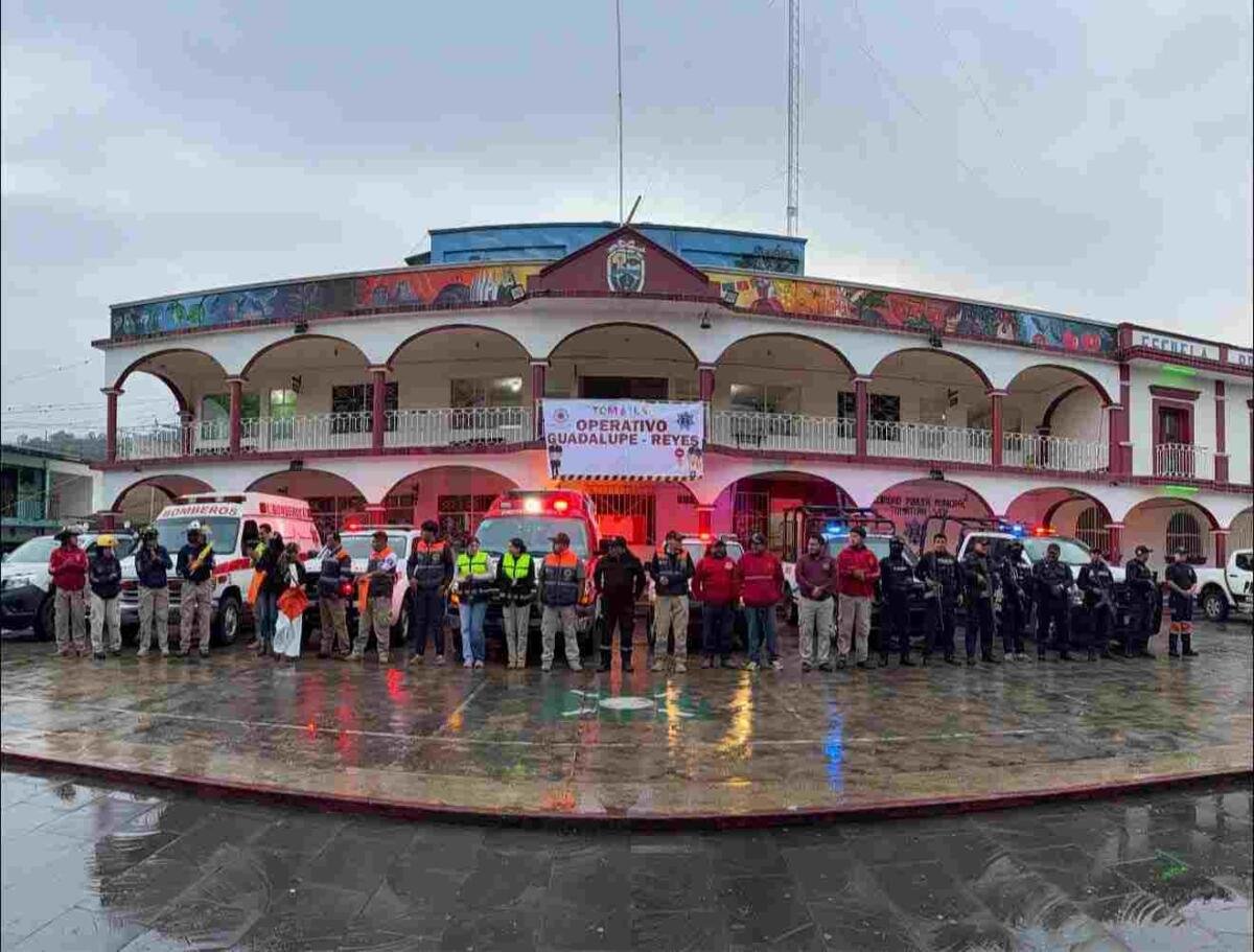 PONEN EN MARCHA OPERATIVO GUADALUPE-REYES