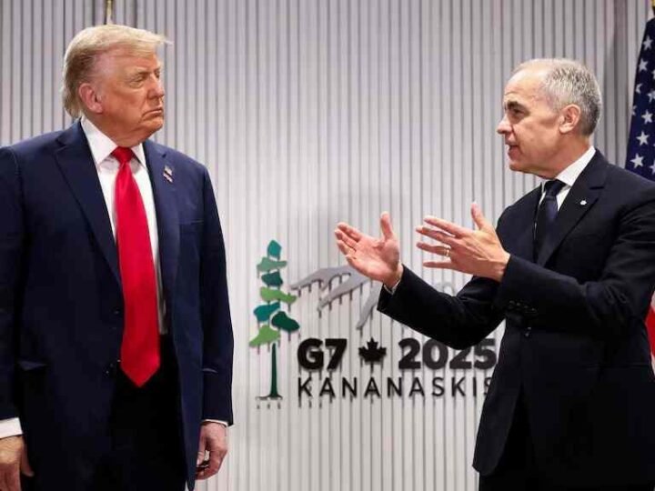 PRIMER MINISTRO DE CANADÁ SE DISCULPA CON TRUMP POR ANUNCIO CONTRA ARANCELES