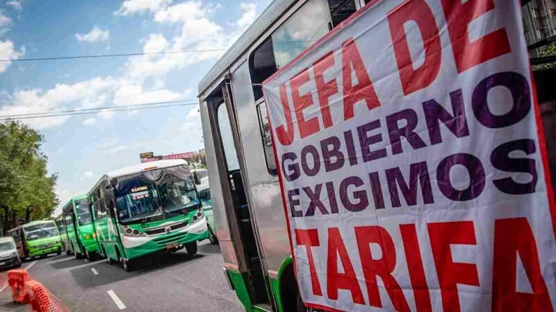 APRUEBAN AUMENTO DE 1 PESO CON 50 CENTAVOS AL TRANSPORTE