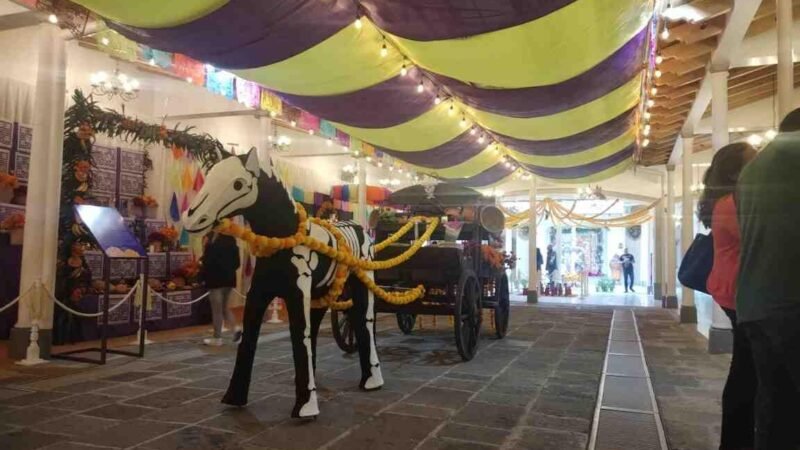 UN ÉXITO, EXHIBICIÓN DE ALTARES EN CASA DE LOS LEONES