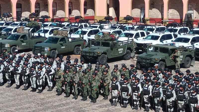 MICHOACÁN TENDRÁ MÁS DE 12 MIL ELEMENTOS DE LAS FUERZAS FEDERALES