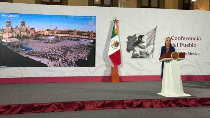 “NO VAMOS A CAER EN LA PROVOCACIÓN”: SHEINBAUM POR VIOLENCIA EN MARCHA DE LA GENERACIÓN Z