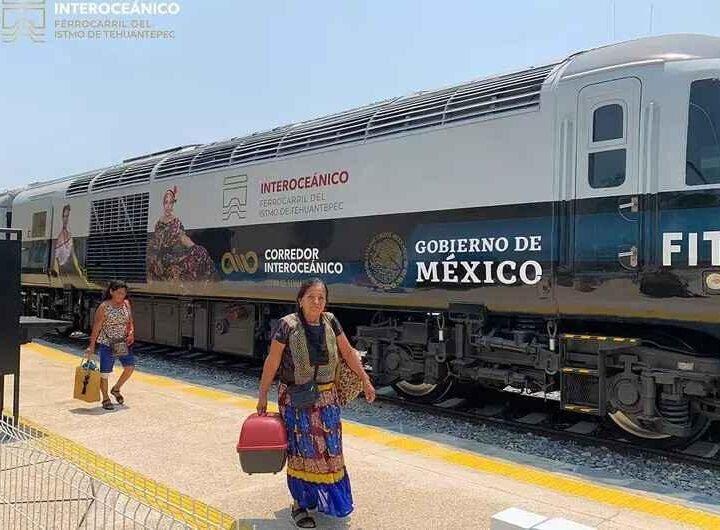 INICIA OPERACIONES 1ER TRAMO DEL TREN INTEROCEÁNICO; RECORRE OAXACA Y CHIAPAS