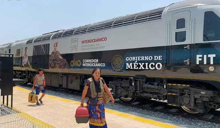INICIA OPERACIONES 1ER TRAMO DEL TREN INTEROCEÁNICO; RECORRE OAXACA Y CHIAPAS