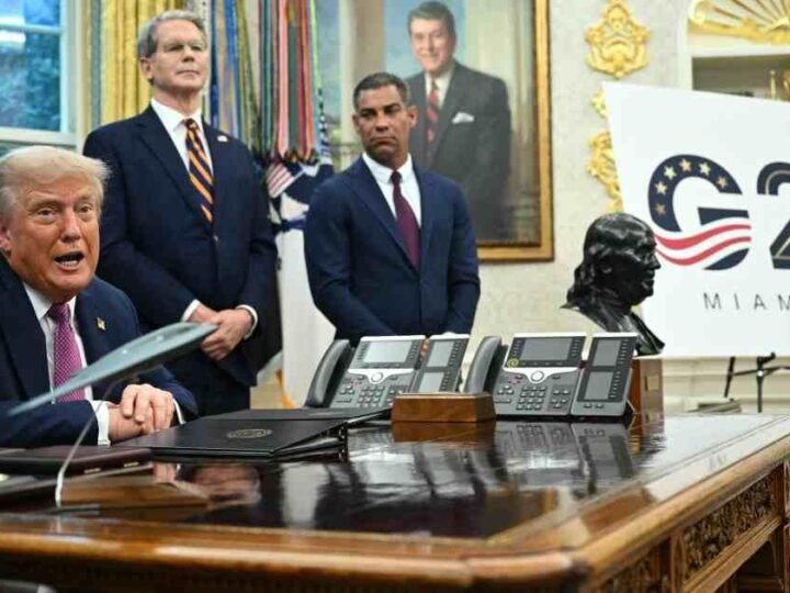 DONALD TRUMP ANUNCIA QUE SUDÁFRICA NO SERÁ INVITADA AL G20 DE 2026