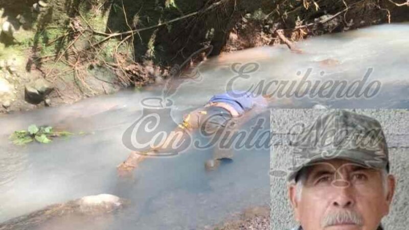 ENCUENTRAN SIN VIDA A DESAPARECIDO DE ZENTLA