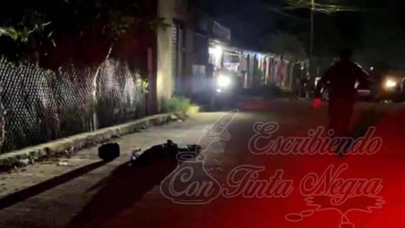 ASESINAN A JOVEN; APENAS TENÍA 20 AÑOS