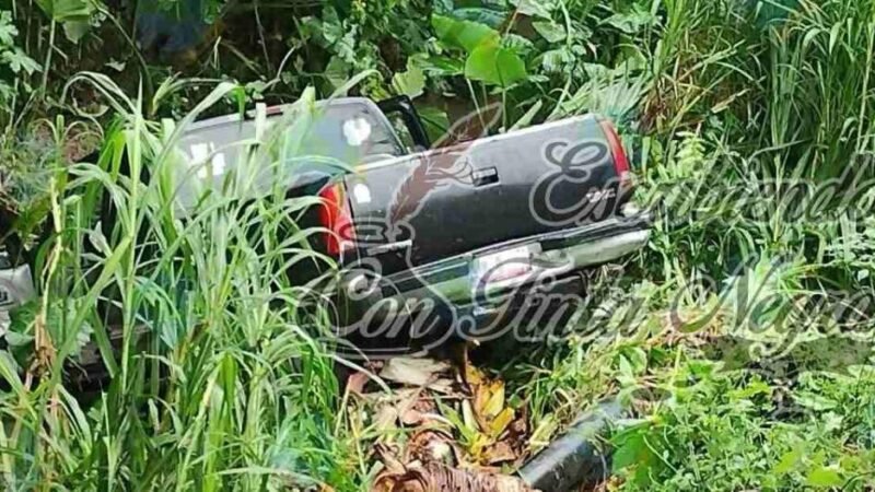 FALLECE MUJER DE LA TERCERA EDAD EN CHOQUE